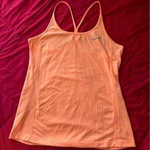 Nike orange tank top
